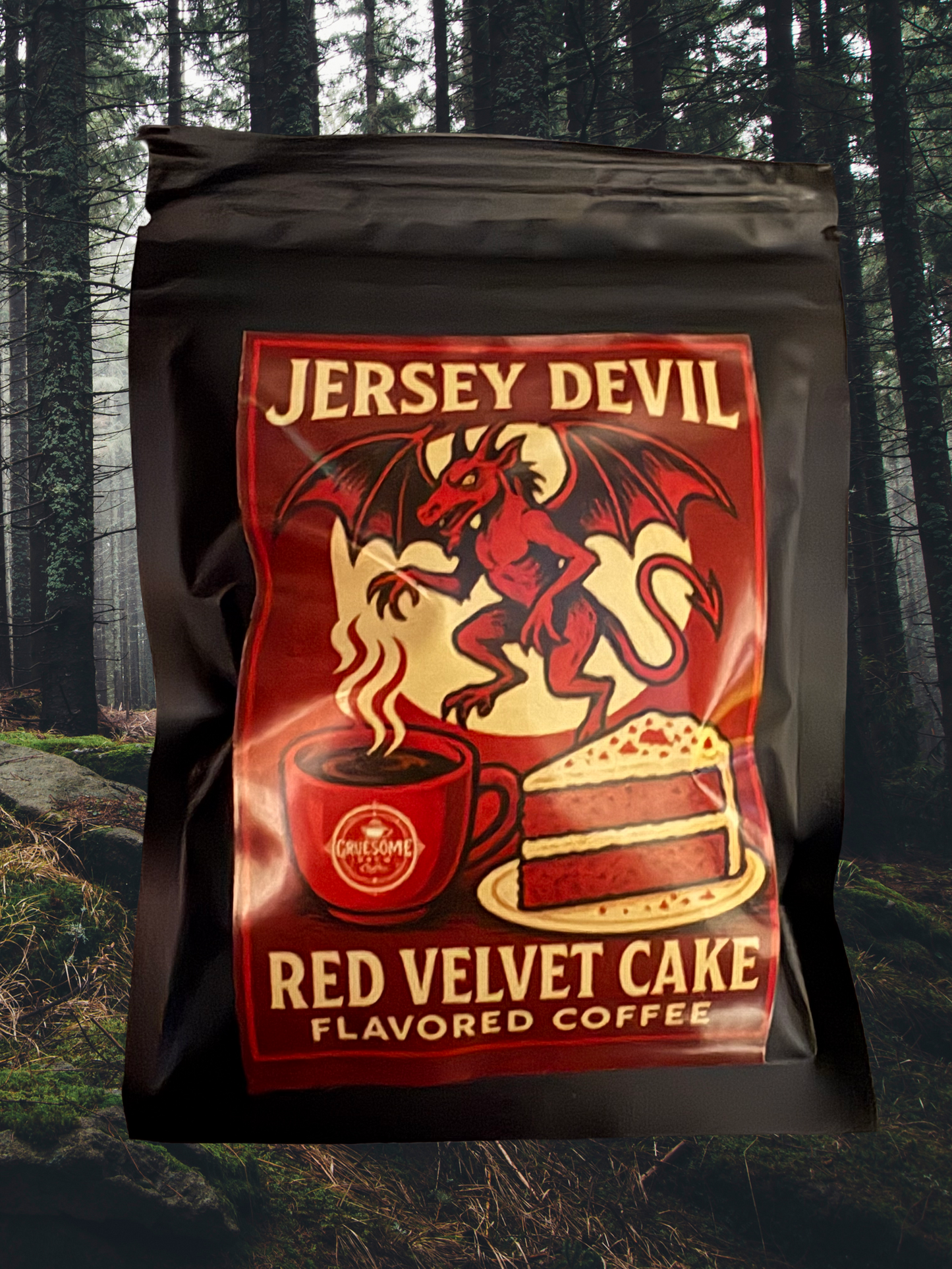 Jersey Devil- Red Velvet Cake Flavored Coffee