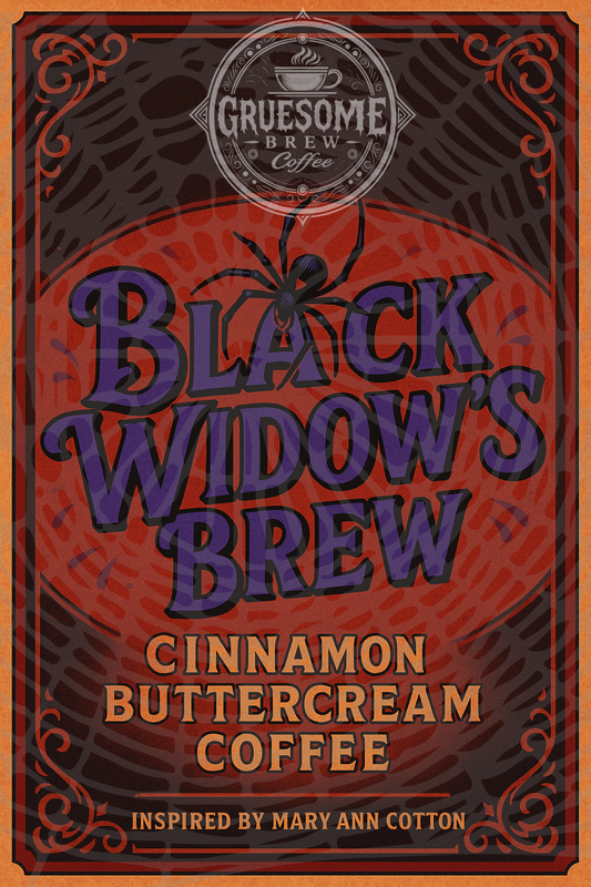 Black Widow's Brew: Dark Cinnamon Buttercream - Mary Ann Cotton