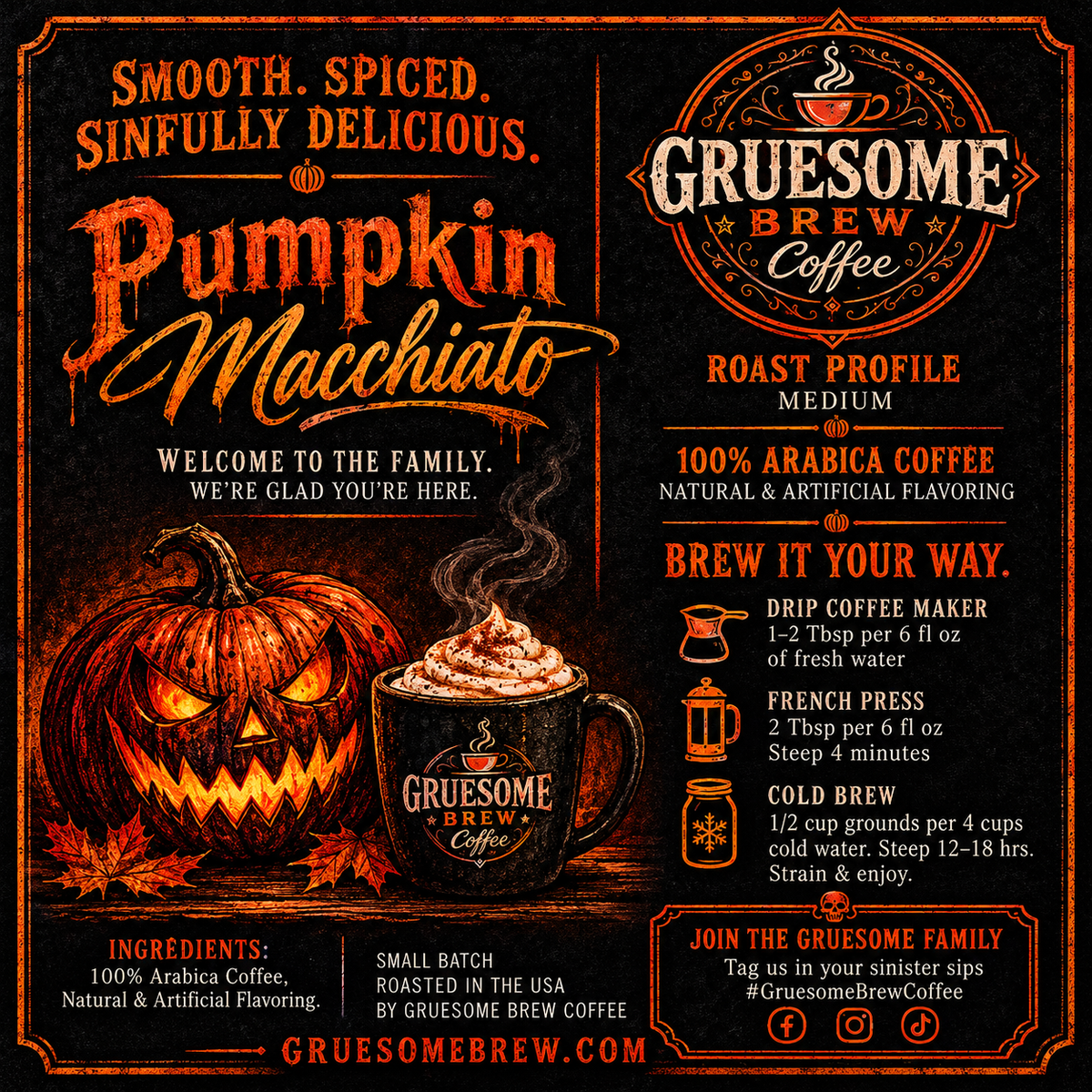 The Gourdfather - Pumpkin Macchiato