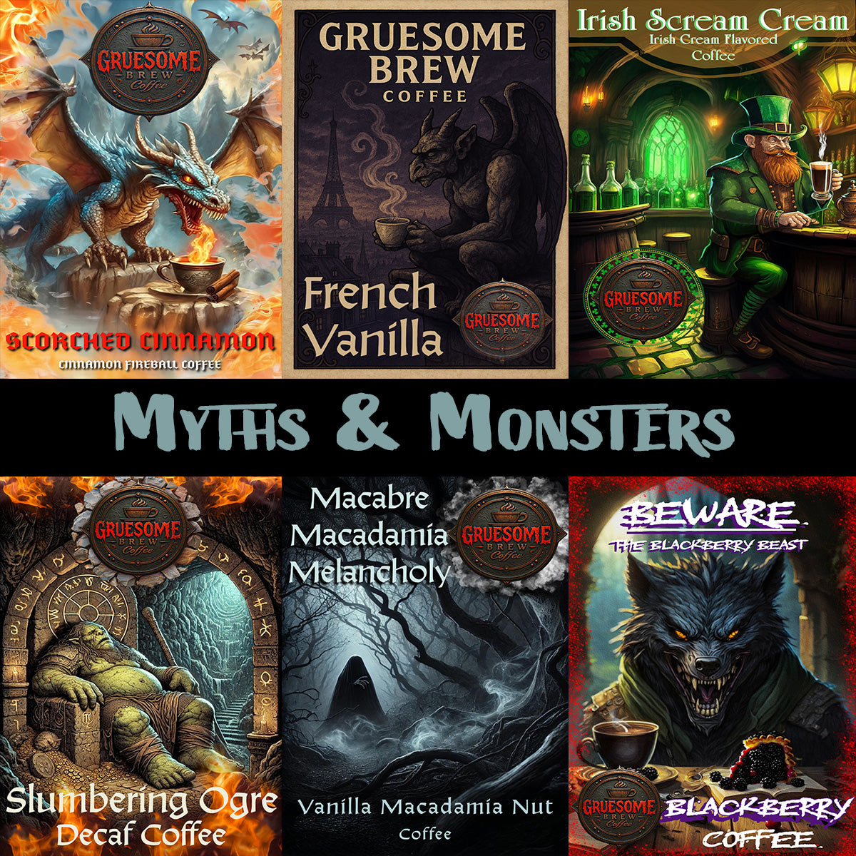 Myths and Monsters - Gruesome Sampler