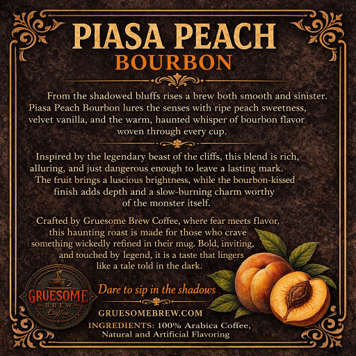 Piasa Peach Bourbon - For Peachy Goddamn Darling