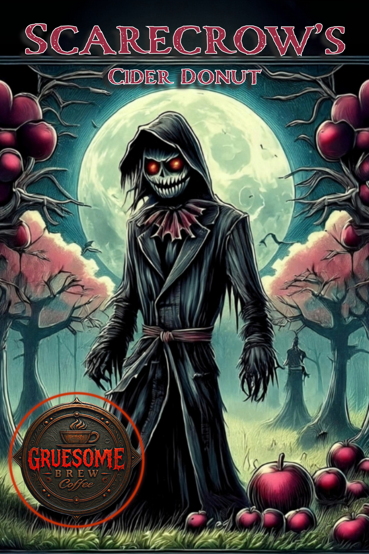 Scarecrow Apple Cider Donut
