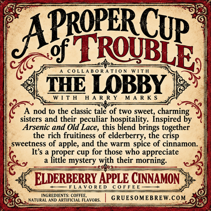 A Proper Cup of trouble - for The Lobby's Harry Marks