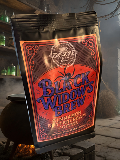 Black Widow's Brew: Dark Cinnamon Buttercream - Mary Ann Cotton