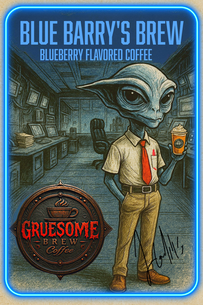 Blue Barry's Brew - Blueberry Coffee