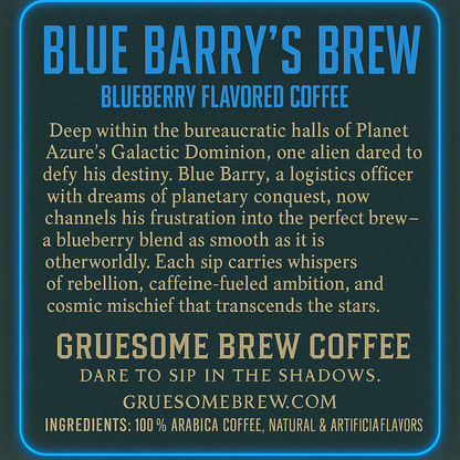Blue Barry's Brew - Blueberry Coffee