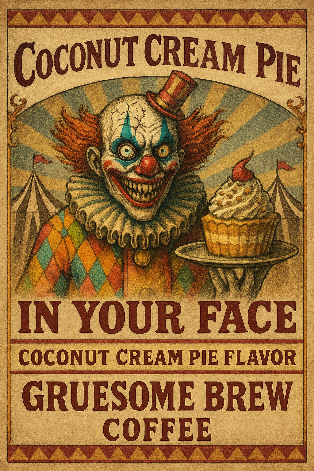 Coconut Cream Pie in Your Face