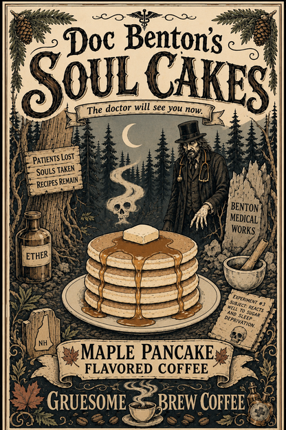 Doc Benton's Soul Cakes - Maple Pancake Coffee