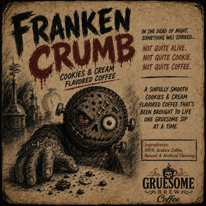 Franken Crumb - Cookies & Cream Flavored Coffee