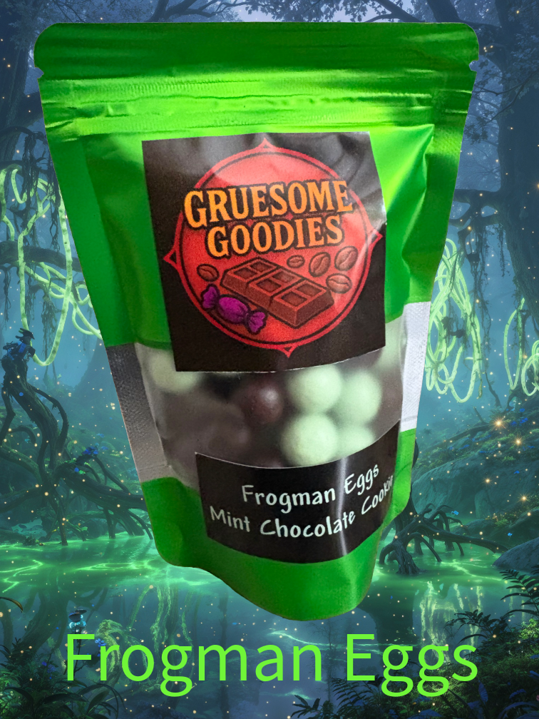 Frogman Eggs: Mint Chocolate Cookie