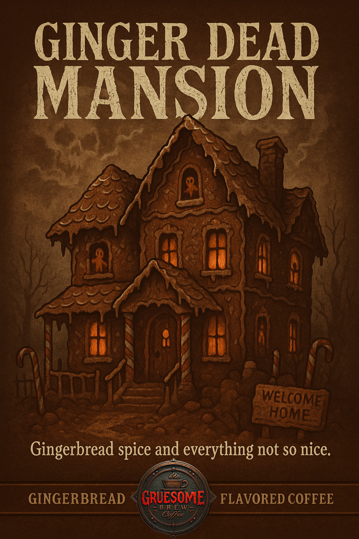 Ginger Dead Mansion - Gingerbread Spice and Everything Not So Nice