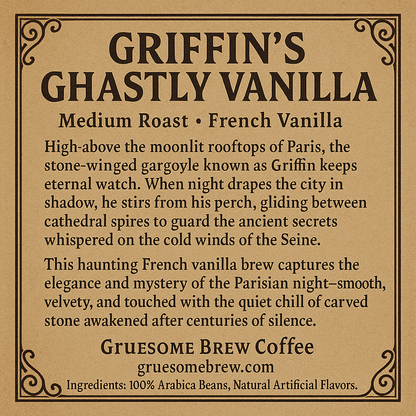 Griffin's Ghastly Vanilla - French Vanilla Coffee