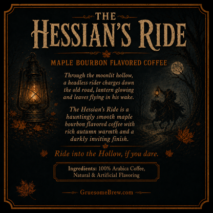 The Hessian's Ride - Maple Bourbon Coffee