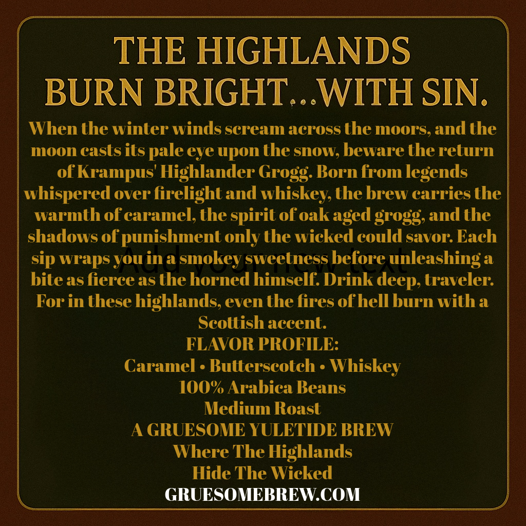 Krampus' Highlander Grogg