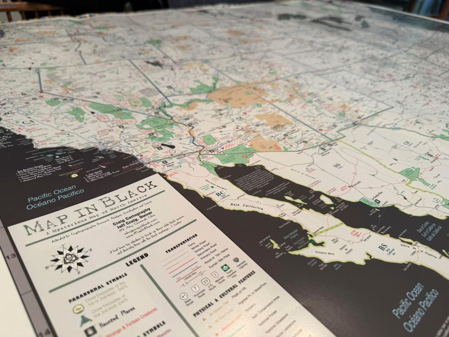The Map in Black