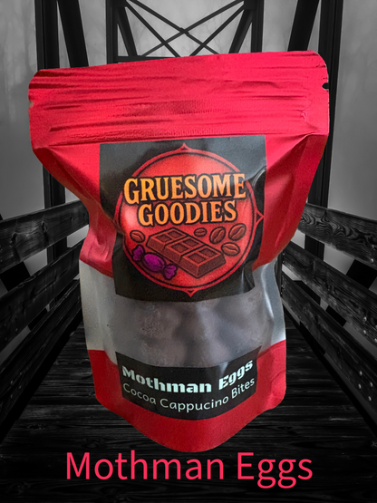 Mothman Eggs: Cocoa Cappuccino Cordials