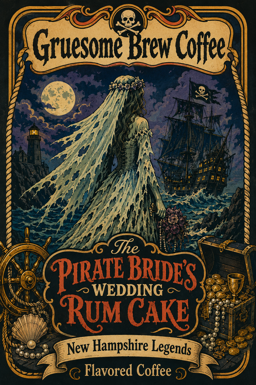 The Pirate Bride's Wedding Rum Cake
