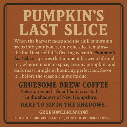 Pumpkin's Last Slice - Pumpkin Pie coffee