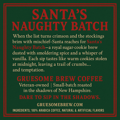 Santa's Naughty Batch - A cookie taste yule never forget
