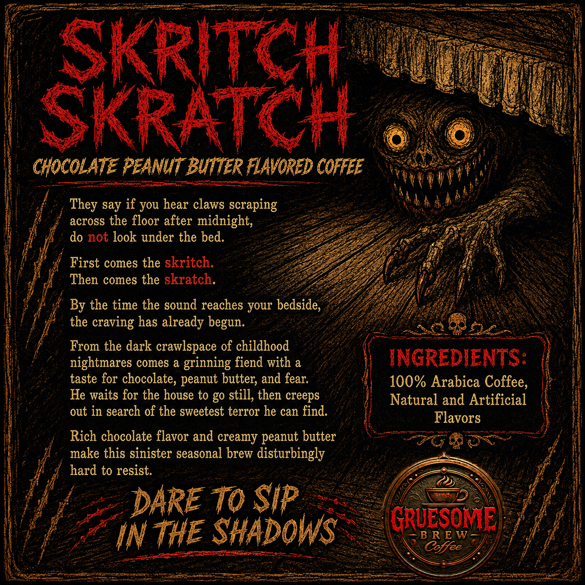 Skritch Skratch - Chocolate Peanut Butter Coffee
