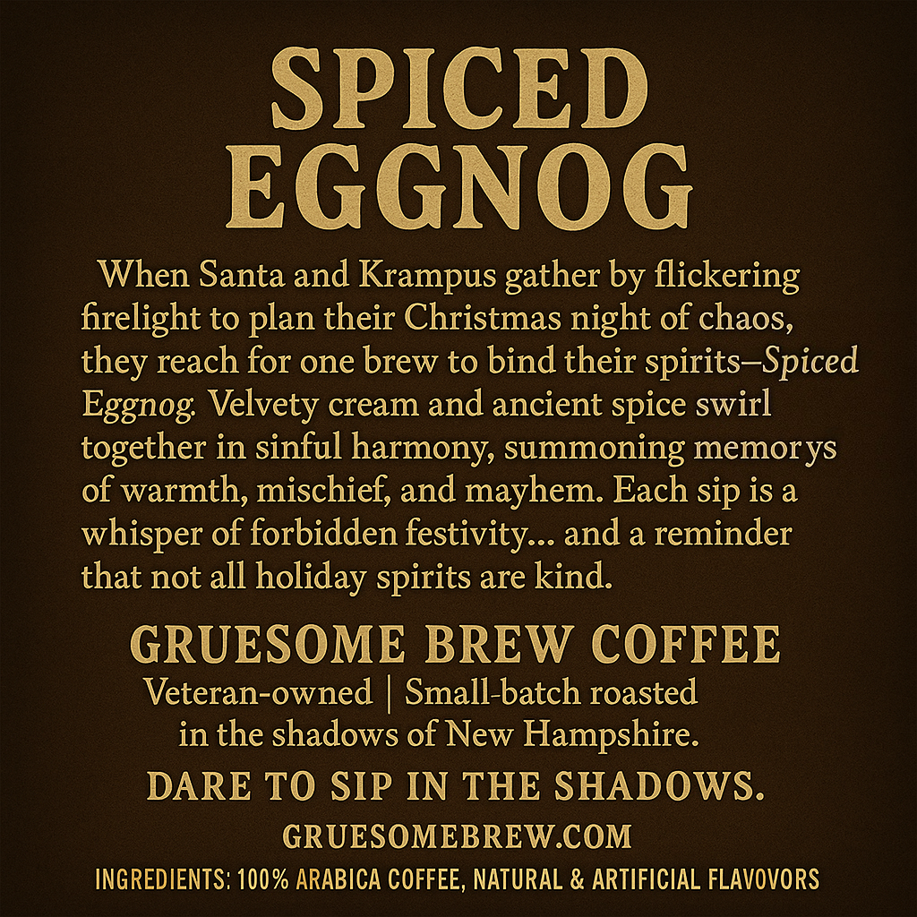 Spiced Eggnog Coffee