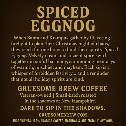 Spiced Eggnog Coffee