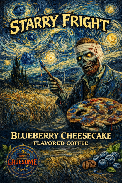 Starry Fright- Blueberry Cheesecake Coffee