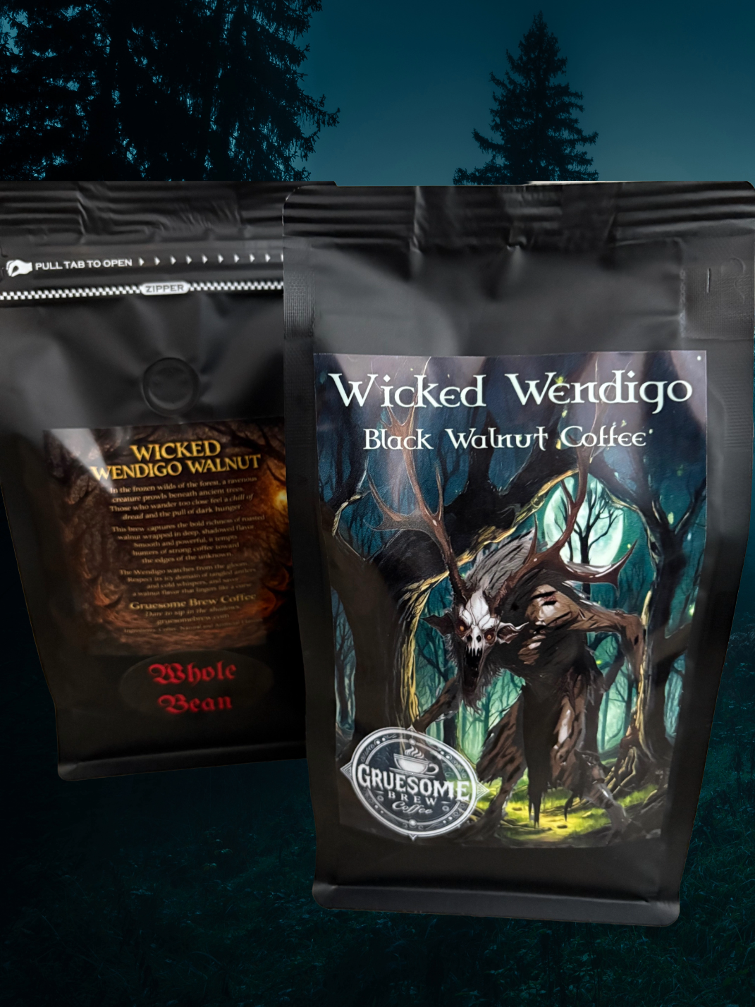 Wicked Wendigo Walnut - Black Walnut Coffee